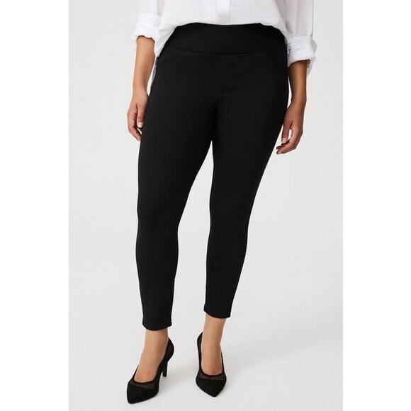 TORRID Pixie Luxe Ponte Skinny Pant Plus Size 3R Black - Picture 1 of 15